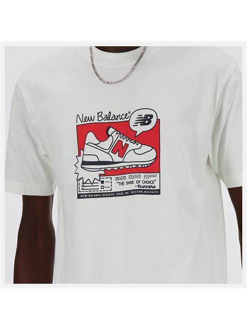 ad relaxed tee NEW BALANCE | MT41593SST